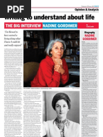 Nadine Gordimer - Interview On 12-02-22