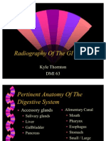 Radiography of The GI System