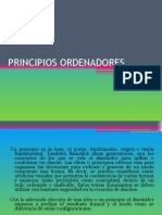 Principios Ordenadores