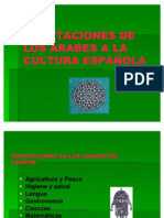 Aportaciones de Los Árabes A La Cultura Española