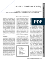 Finite Element Model of Pulsed Laser Welding