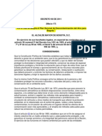 Decreto 98 de 2011