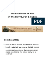 Prohibition of Riba