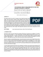 Seismic Hazard and Seismic Design Requirements For The Arabian Peninsula Region