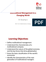 1-Multinational Management in A Changing World-S