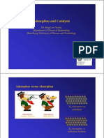 Adsorption and Catalysis