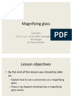 IGCSE 3.2 Magnifying Glass