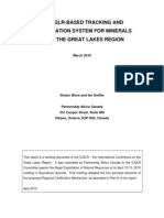 An ICGLR-Based Tracking and Certication System For Minerals From The Great Lakes RegionProposal