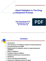 Method Validation in the Drug development Process-김현성