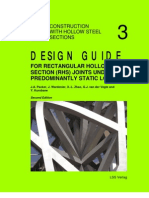 (CIDECT DG3) - Design Guide For Rectangular Hollow Section (RHS) Joints Under Predominantly Static Loading