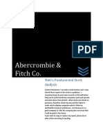 Abercrombie & Fitch Co.: Matt's Fundamental Stock Analysis