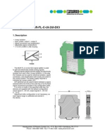 Signal Splitter Configurable MCR-FL-C-UI-2UI-DCI: 1. Description