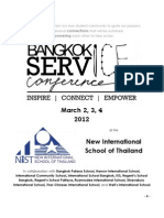 Bangkok ServICE Conference Program