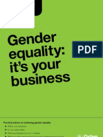 Gender Equality: It's Your Business