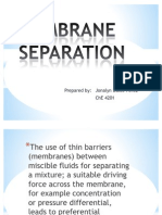 Membrane Separation