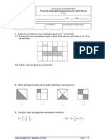 Ficha de Avaliação Diagnóstica (7º Ano)