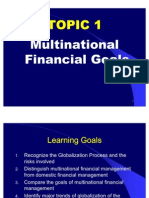 Multinational Finance