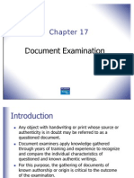 CH 17 Document Examination S