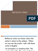 Reflexive Verbs in Spanish (Stem-Changing and Non-Stem-Changing)