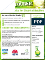 The Power Price For Electrical Retailers: FREE Course!