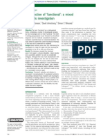 The Function of Functional': A Mixed Methods Investigation: Richard A Kanaan, David Armstrong, Simon C Wessely