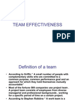 Team Effectiveness