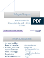 Shipyard Layout Improvement (Chowgule & Co. LTD.)