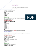 Exercice L'algorithm