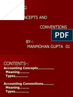 Accounting Concepts and Conventions