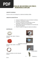 Acometida de Un Sistema Electrico Monofasico Bifilar