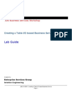 JDE Business Services (Oracle Hands On) - Table I/O