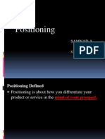 Service Positioning Presentation