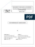 Electrohydraulic Camless Engine