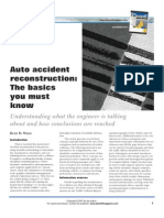 Weiss - Auto Accident Reconstruction - The Basics You Must Know - Plaintiff Magazine