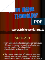 Night Vision Technology Seminar Presentation