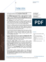 JP Morgan - Managing FX Hedge Ratios - A Framework For Strategic and Tactical Decisions