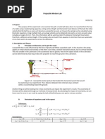 Projectile Motion Lab For Upload