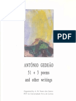 Nunes Dos Santos 1992 Antonio Gedeao 51+3 Poems and Other Writings