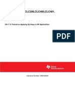 CLC103, CLC200, CLC206, CLC400, CLC401, CLC425: OA-11 A Tutorial On Applying Op Amps To RF Applications