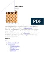 Algebraic Chess Notation