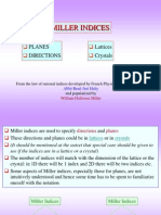 Chapter 3b Miller Indices