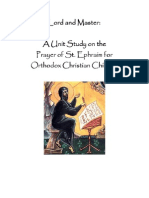 Prayer of St. Ephraim Unit Study Part 1