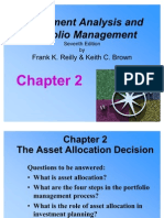 Chapter 2 - The Asset Allocation Decision