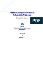 Introduction To Oracle Advanced Queue