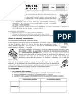 Tema Ciencia y Conocimiento