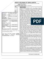 Multi Commodity Exchange of India Limited