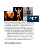 Mike Mentzer - Bodybuilder, Writer, and Philosopher, by Bob Burns