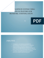 Iris Recognition System Using Statistical Features For Biometric