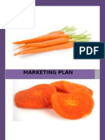 Marketing Plan On Carrot Chips                    