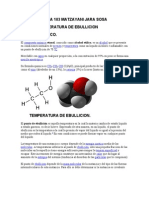 Temperatura de Ebullicion